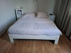 Auping auronde bed 160 x 200, Ophalen, Verstelbaar, Wit, Tweepersoons
