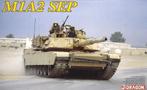 Dragon 1:35 Abrams M1A2 SEP main battle tank, Hobby en Vrije tijd, Modelbouw | Auto's en Voertuigen, Overige merken, Tank, 1:32 tot 1:50