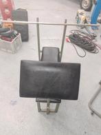 Bankdruk Bankje verstelbaar met stang en 30kg gewichten, Sport en Fitness, Fitnessmaterialen, Ophalen, Zo goed als nieuw, Fitnessbank