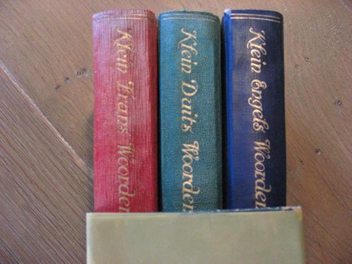 Van Goor s klein Engels / Duits / Frans woordenboekjes 1940, Antiek en Kunst, Antiek | Boeken en Bijbels, Verzenden