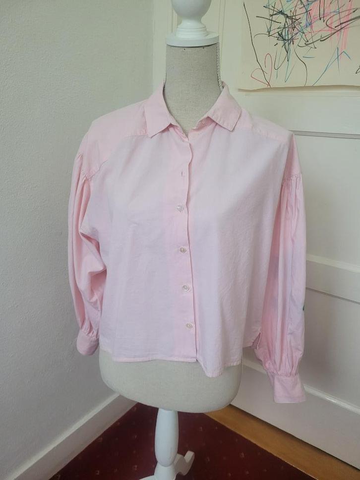Roze blouse, Kleding | Dames, Blouses en Tunieken, Zo goed als nieuw, Maat 34 (XS) of kleiner, Roze, Ophalen of Verzenden