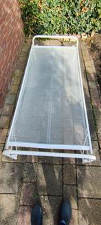 GRATIS opklapbed, Ophalen, Gebruikt, Eenpersoons, Wit