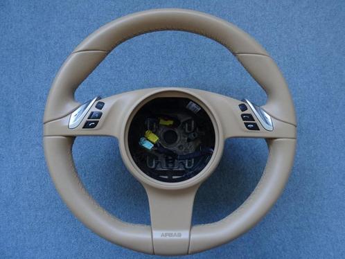 911 991 997 Boxster Cayenne Panamera beige sportstuur stuur, Auto-onderdelen, Interieur en Bekleding, Porsche, Gebruikt, Ophalen of Verzenden