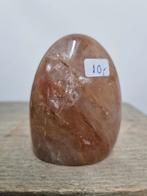 Sculptuur van Hematoide / golden healer. Bergkristal, Verzamelen, Mineralen en Fossielen, Ophalen of Verzenden, Mineraal