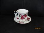 Kop en schotel Wild Rose van Royal Ascot, Antiek en Kunst, Antiek | Servies los, Ophalen of Verzenden
