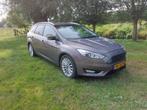 Ford Focus 2.0 Tdci 110KW Titanium Wagon automaat  2016, Stof, 1800 kg, 4 cilinders, Bruin