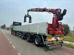 Pacton steenoplegger Stenentrailer Hiab kraan & joystick, Auto's, Vrachtwagens, Te koop, ABS, Bedrijf, Aanhangers en Opleggers