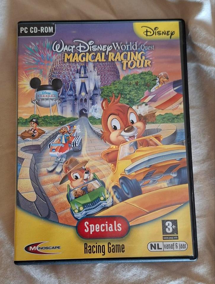 Disney World Quest: Magical Racing Tour - PC CD-ROM, Spelcomputers en Games, Games | Pc, Gebruikt, Racen en Vliegen, Vanaf 3 jaar