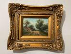 Oud Schilderij op Paneel, Antiek en Kunst, Ophalen of Verzenden