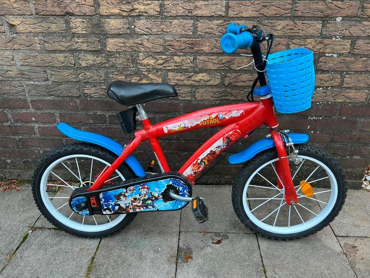 Kinderfiets 16 inch, Fietsen en Brommers, Fietsen | Kinderfietsjes, Zo goed als nieuw, 16 tot 20 inch, Ophalen