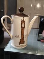 Vintage Theepot met Hollandse Klok Print, Ophalen of Verzenden