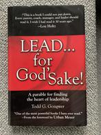 Lead for God's Sake - Todd Gongwer - Hardcover, Ophalen of Verzenden, Zo goed als nieuw
