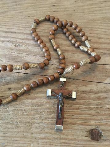 antiek kleine  Franse rozenkrans 4 euro beschikbaar voor biedingen