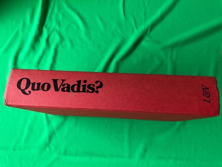 Quo Vadis . Een verhaal uit de tijd van Nero. H.Sienkiewicz, Boeken, Romans, Zo goed als nieuw, Ophalen