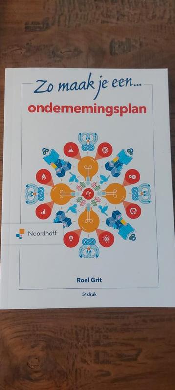 Ondernemingsplan maken - Roel Grit - Nieuw! beschikbaar voor biedingen