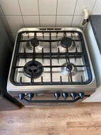 Gasfornuis met elektrische oven - Vrijstaand, Witgoed en Apparatuur, Fornuizen, Ophalen, Gebruikt, 60 cm of meer, Grill