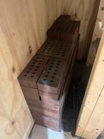 100 Zware Bakstenen - Over van Garagebouw, Doe-het-zelf en Verbouw, Metselstenen, Ophalen, Gebruikt, Bakstenen