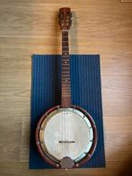 Oude 4-snarige banjo - Opknapper, Muziek en Instrumenten, Strijkinstrumenten | Violen en Altviolen, Ophalen, Gebruikt