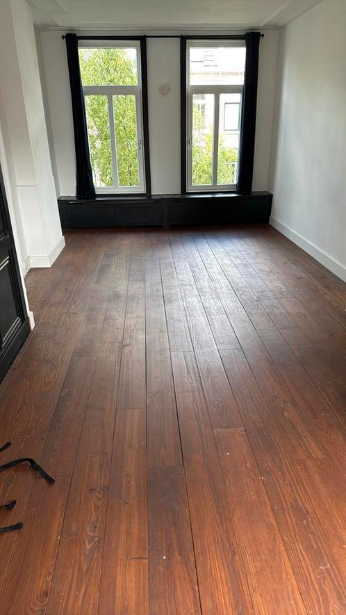 Grenen vloer +- 40m2, Doe-het-zelf en Verbouw, Vloerdelen en Plavuizen, Gebruikt, Vloerdelen of -planken, Hout, 150 cm of meer