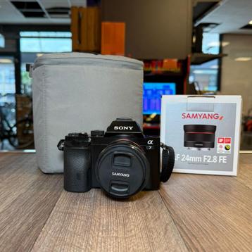 Sony Alpha A7 + Samyang AF 24mm F2.8FE Lens | Met garantie beschikbaar voor biedingen