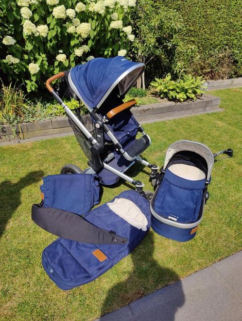 Joolz Day Earth Parrot Blue met vele extra's, Kinderen en Baby's, Kinderwagens en Combinaties, Gebruikt, Kinderwagen, Ophalen of Verzenden