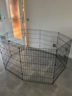 Puppyren hondenren konijnenren 8 panelen h76xb60, Dieren en Toebehoren, Hondenhokken, Ophalen, Zo goed als nieuw, 110 cm of meer