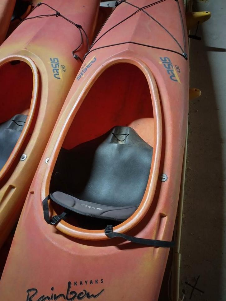 Kajak 1 persoons kano, Watersport en Boten, Kano's, Gebruikt, Kajak, Eén persoon, Ophalen