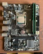 Gigabyte Ga-H81M-S1 mAtX moederbord (incl CPU en RAM), Computers en Software, Moederborden, Ophalen of Verzenden, Zo goed als nieuw