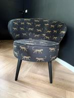 Woood fauteuil Bo (panter), Huis en Inrichting, Hout, 75 tot 100 cm, Ophalen of Verzenden, Zo goed als nieuw