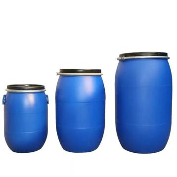 Dekselvat 60/30 liter HDPE/kunststof vaten met klemband beschikbaar voor biedingen
