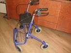 1377 - ROLLATOR - VOOR BINNEN EN BUITEN - INKLAPBAAR, Diversen, Rollators, Ophalen, Opvouwbaar, Gebruikt