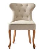 2 X Riviera Maison George Dining Chair, Flax, Linen, Verzenden, Nieuw, Vijf, Zes of meer stoelen