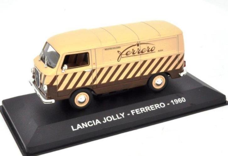79842: Lancia Jolly - Ferrero - 1960 - Atlas 1:43, Hobby en Vrije tijd, Modelauto's | 1:43, Zo goed als nieuw, Bus of Vrachtwagen