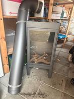 Gaskachel DRU Solo afstandsbediening met dubbelwandige pijp, Ophalen, Gebruikt, Vrijstaande haard, Gashaard