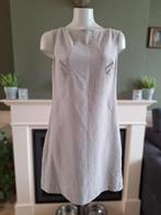 Sandro Ferrone beige grijs jurk 46 NL 44 gratis verz in NL, Verzenden, Beige, Maat 42/44 (L), Zo goed als nieuw