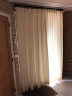 Gordijn igst, 150Bx240H, inclusief zwarte rails, 21 ringen, 100 tot 150 cm, 200 cm of meer, Beige, ?