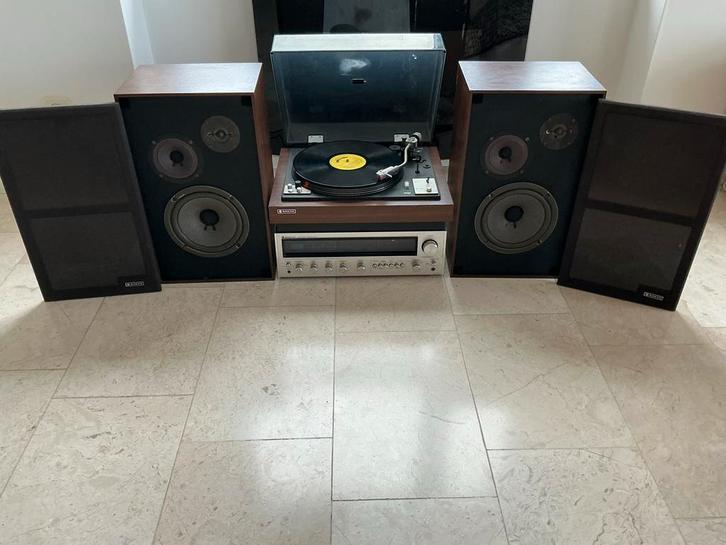 Sanyo Geluidsinstallatie, Audio, Tv en Foto, Platenspelers, Gebruikt, Platenspeler, Overige merken, Ophalen