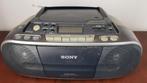 Sony radio cassette cd speler, Met cd-speler, Ophalen of Verzenden, Zo goed als nieuw, Radio