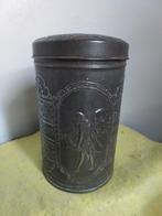 3293) mooi antiek beschuit blik, Ophalen of Verzenden, Gebruikt, Overige