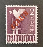 DUITSLAND Berlijn 1949 2 Mark violetbruin Mi34, Ophalen of Verzenden, BRD, Gestempeld