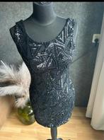 Ivivi mooi zwart bling bling jurkje mt S ZGAN, Kleding | Dames, Jurken, Maat 38/40 (M), Zwart, Ophalen of Verzenden, Zo goed als nieuw