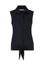 Studio Anneloes Pippa blouse zwart travelstof mt XXL, Zwart, Maat 46/48 (XL) of groter, Ophalen of Verzenden, Zo goed als nieuw