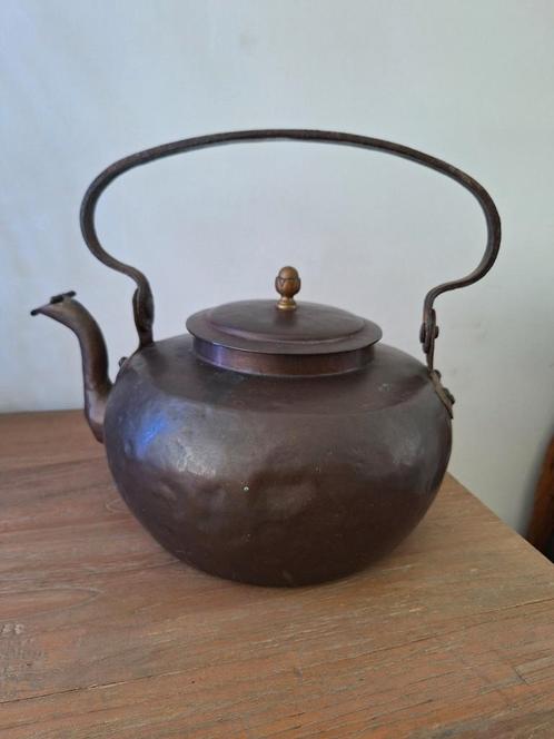Antieke Koperen Ketel, Antiek en Kunst, Antiek | Koper en Brons, Koper, Ophalen of Verzenden