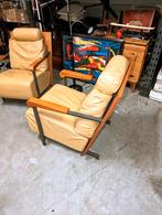 2 mooie vintage design relax fauteuils uit de jaren 70s/80s, Antiek en Kunst, Ophalen