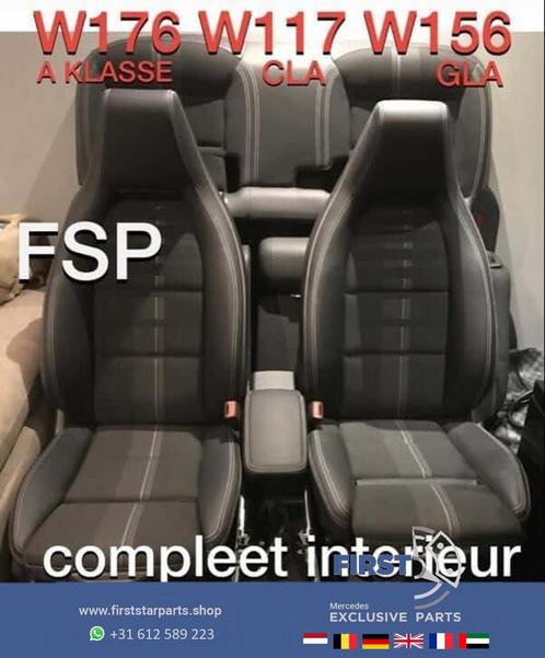 Facelift AMG line kuipstoelen interieur W176 A W117 CLA W156, Auto-onderdelen, Interieur en Bekleding, Mercedes-Benz, Gebruikt