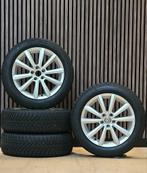 Nette 16" Orig Volkswagen Polo Velgen+Winterbanden 5x100, Auto-onderdelen, Banden en Velgen, Gebruikt, 16 inch, Banden en Velgen