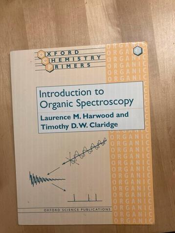 Introduction to Organic Spectroscopy beschikbaar voor biedingen