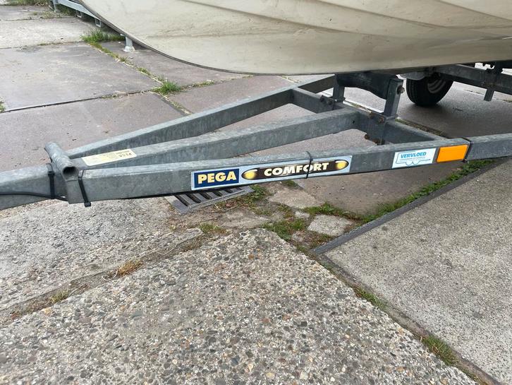 Pega Comfort Boottrailer, Watersport en Boten, Hengelsport | Roofvissen, Gebruikt, Ophalen