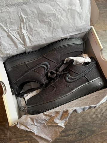 Nike AF1 Low Stussy Black beschikbaar voor biedingen