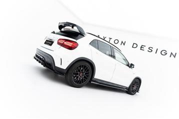 Maxton Design Mercedes GLA 45 AMG Facelift Side Skirts Diffu beschikbaar voor biedingen